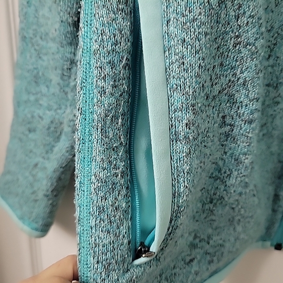 Patagonia Womens Full Zip Blue Hiking Running Outdoor Athletic  Small Jacket - Picture 3 of 9